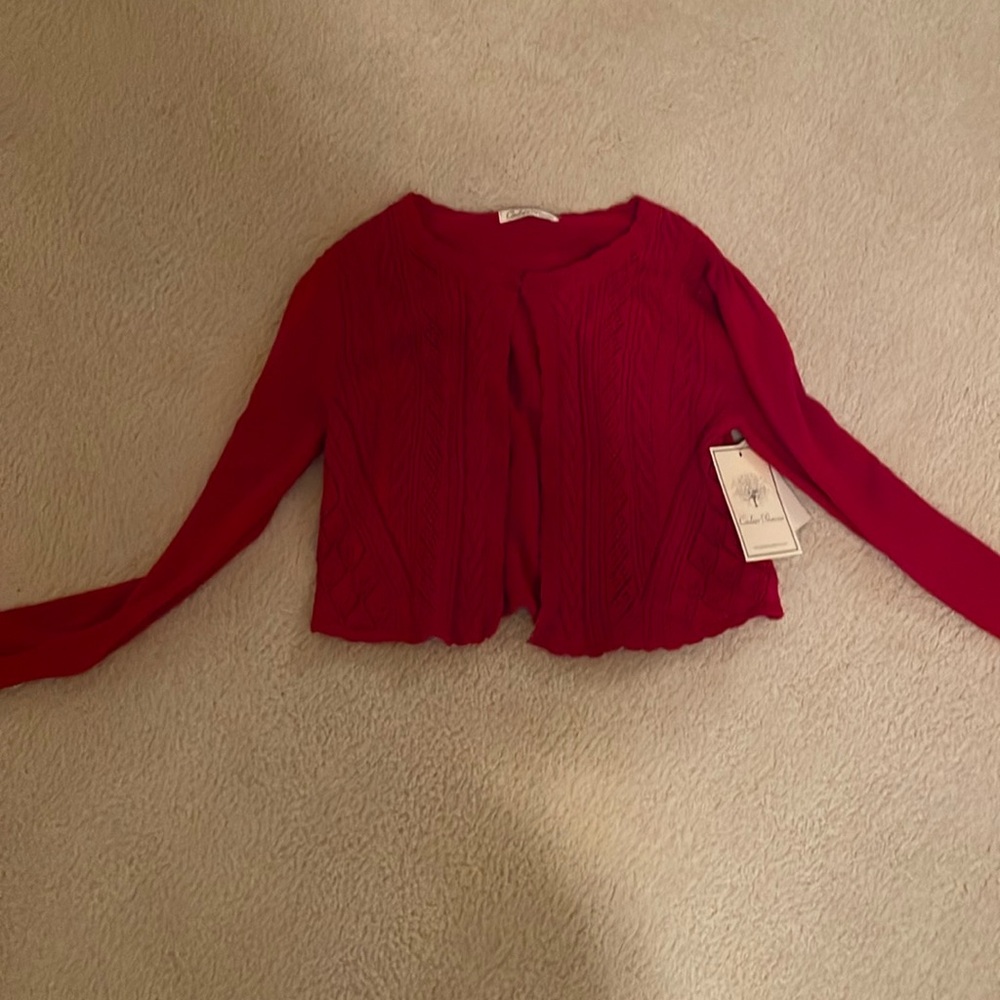 Coutour princess girls sweater
